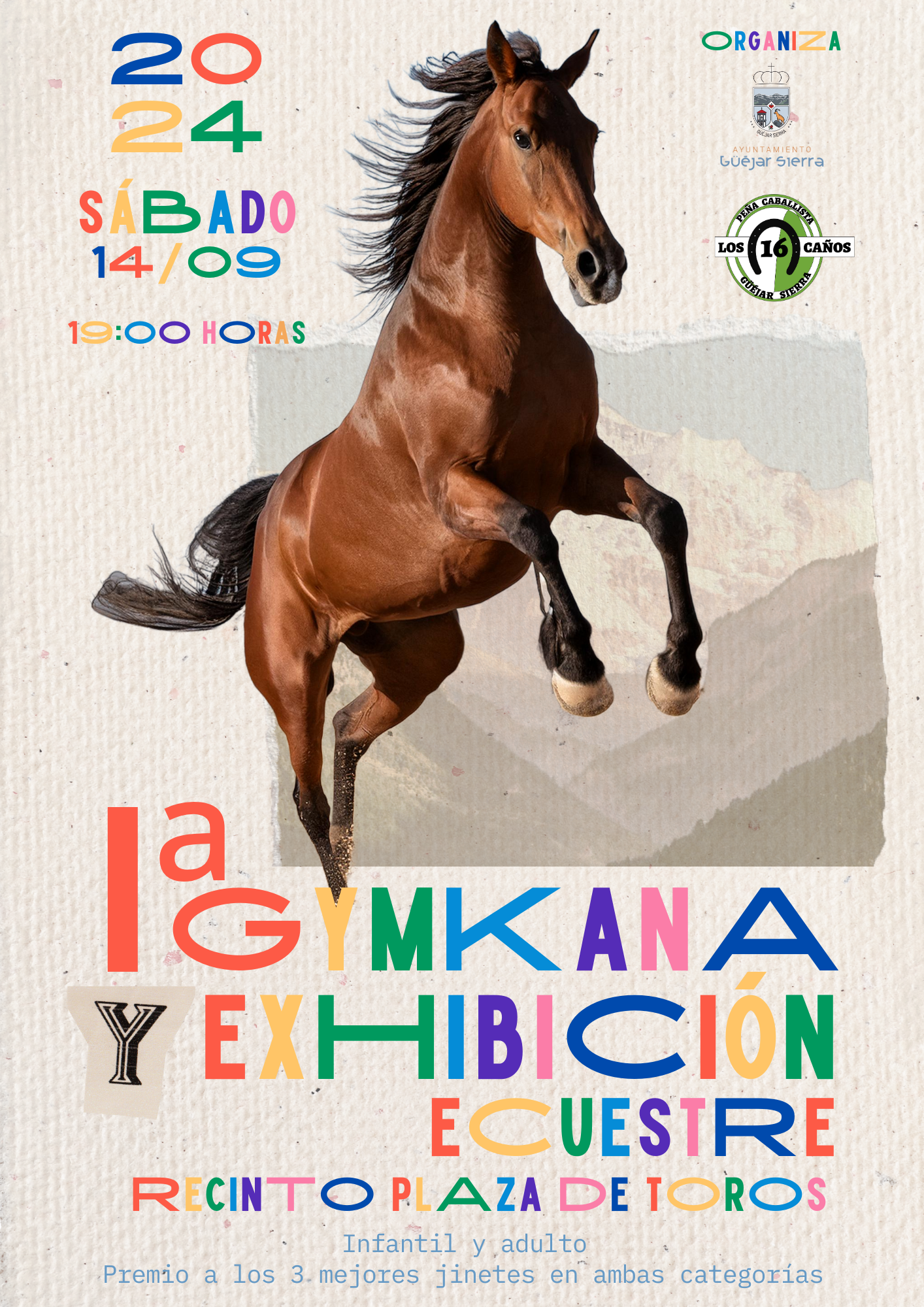 1ª Gymkana y exhibición ecuestre en Güéjar Sierra